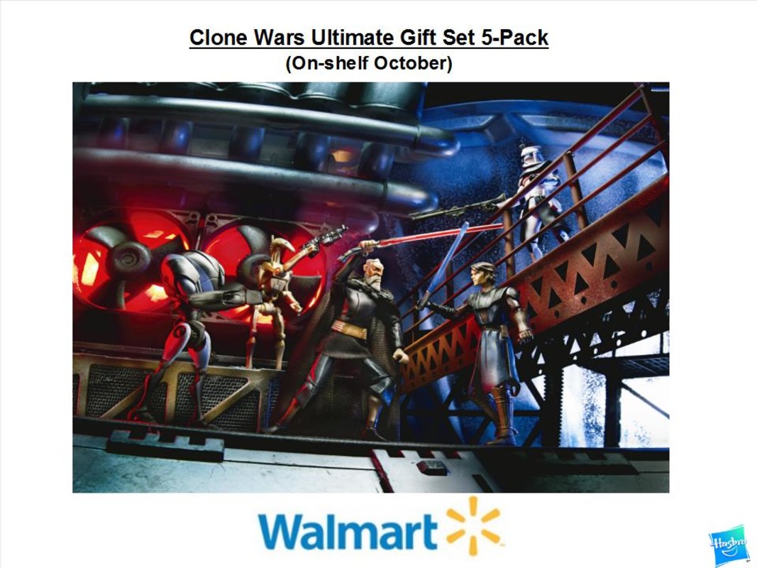 Star Wars Clone Wars 5-Pack Ultimate Gift Set Hasbro