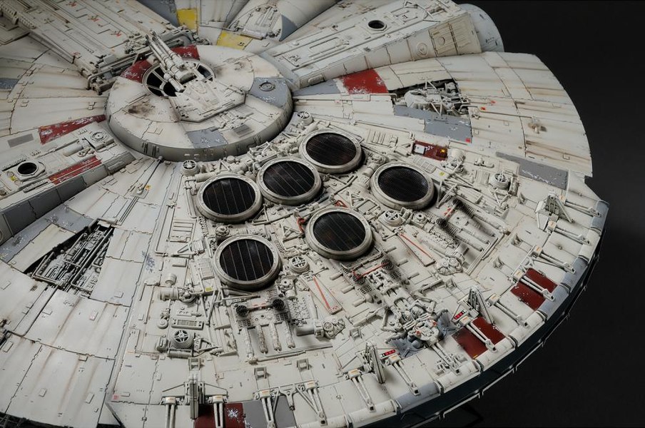 bandai millennium falcon model kit