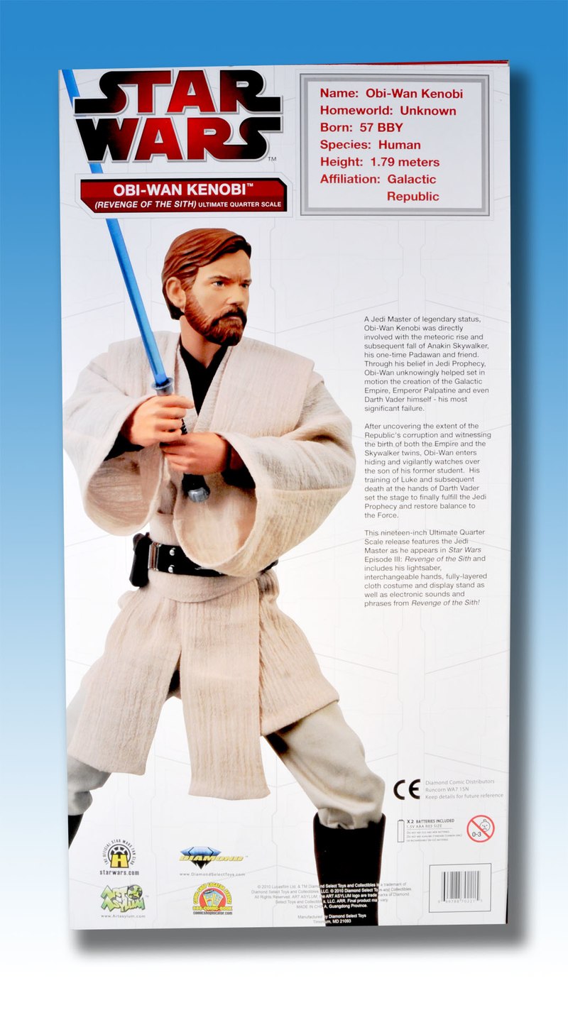 Obi Wan Kenobi Character - Diamond Paintings 