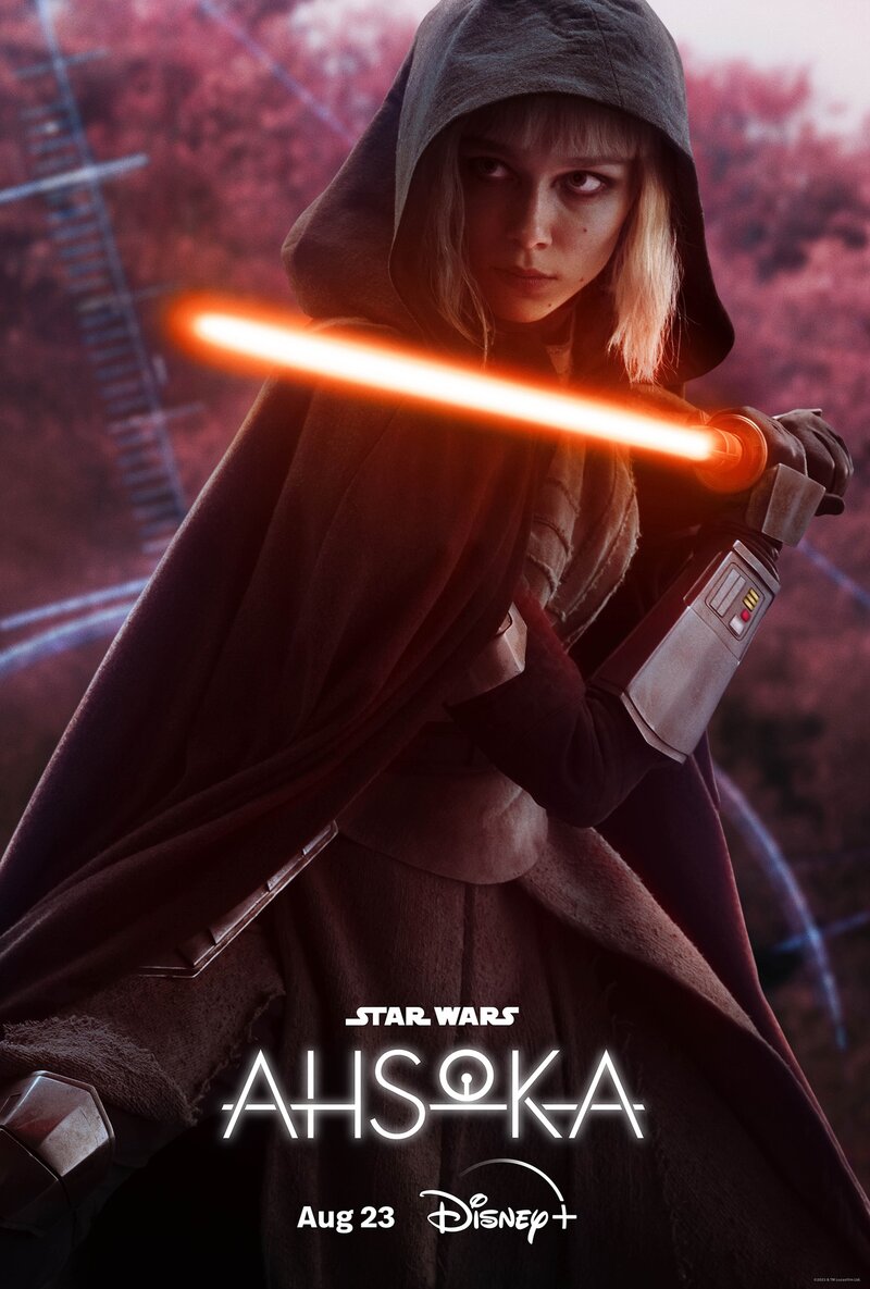 New Disney+ Star Wars Ahsoka Character Posters For Chopper, Huyang, And