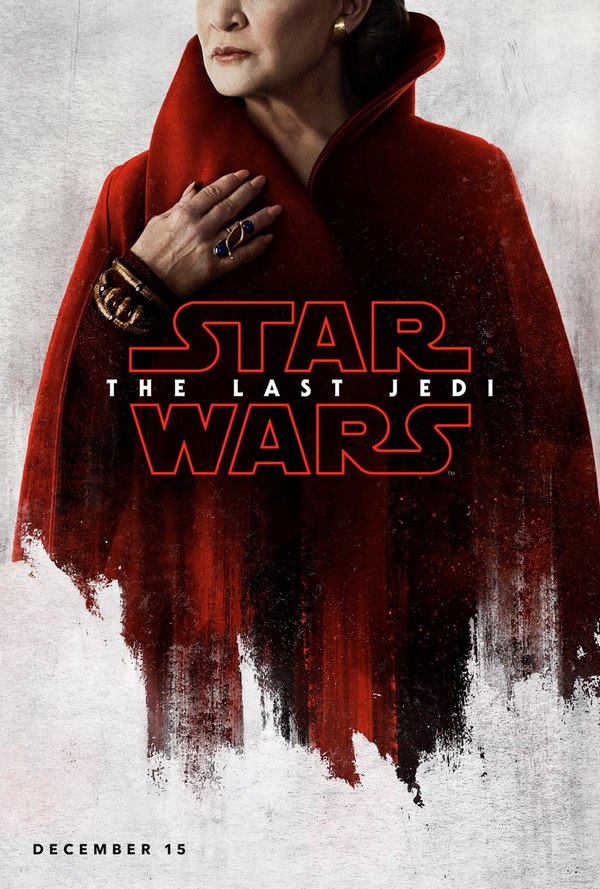  STAR WARS: THE LAST JEDI : Mark Hamill, Carrie Fisher, Adam  Driver, Daisy Ridley, John Boyega, Oscar Isaac, Andy Serkis, Lupita  Nyong'o, Domhnall Gleeson, Anthony Daniels, Gwendoline Christie, Kelly  Marie Tran