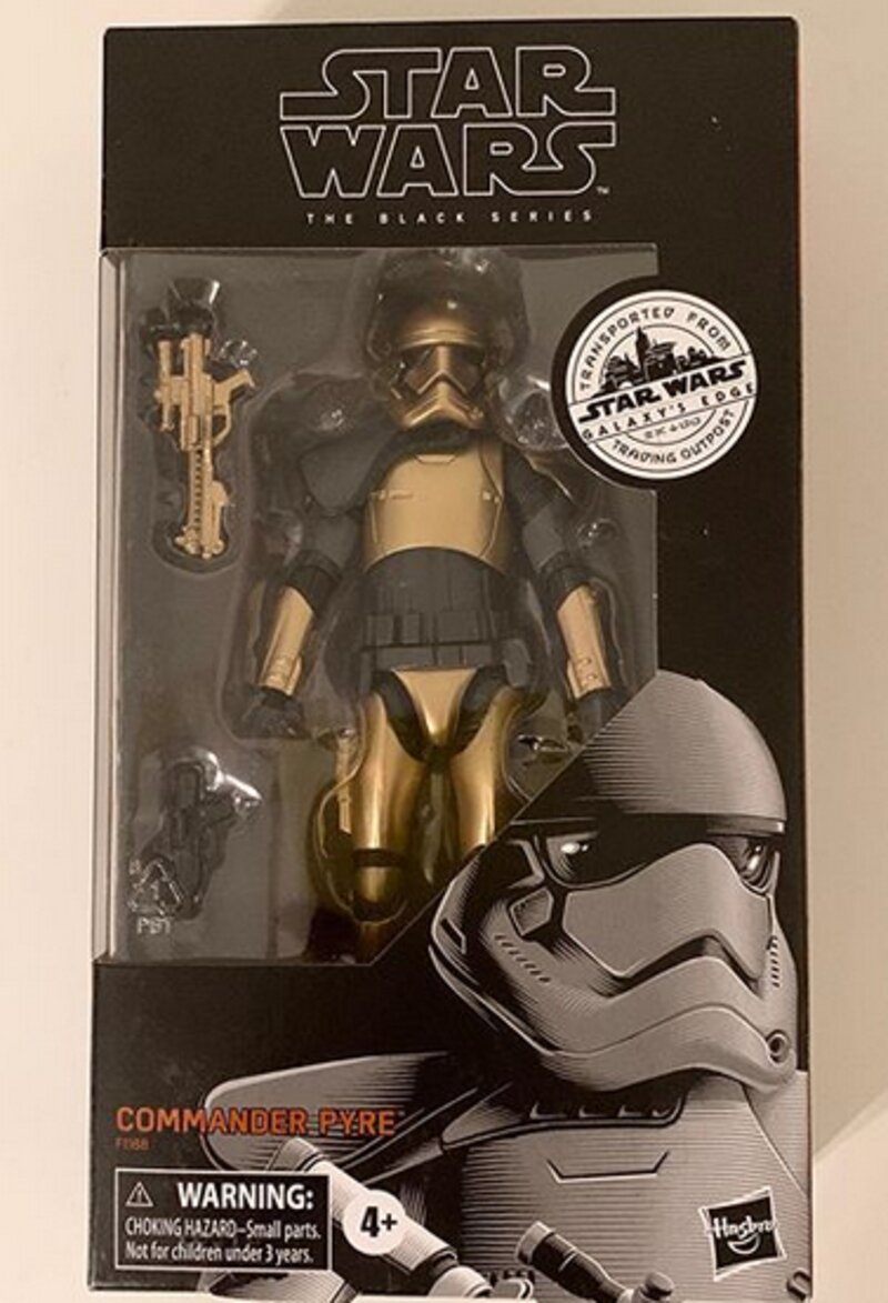 Star Wars Black Series 6" Commander Pyre Sealed IN HAND Galaxy's Edge Target New 