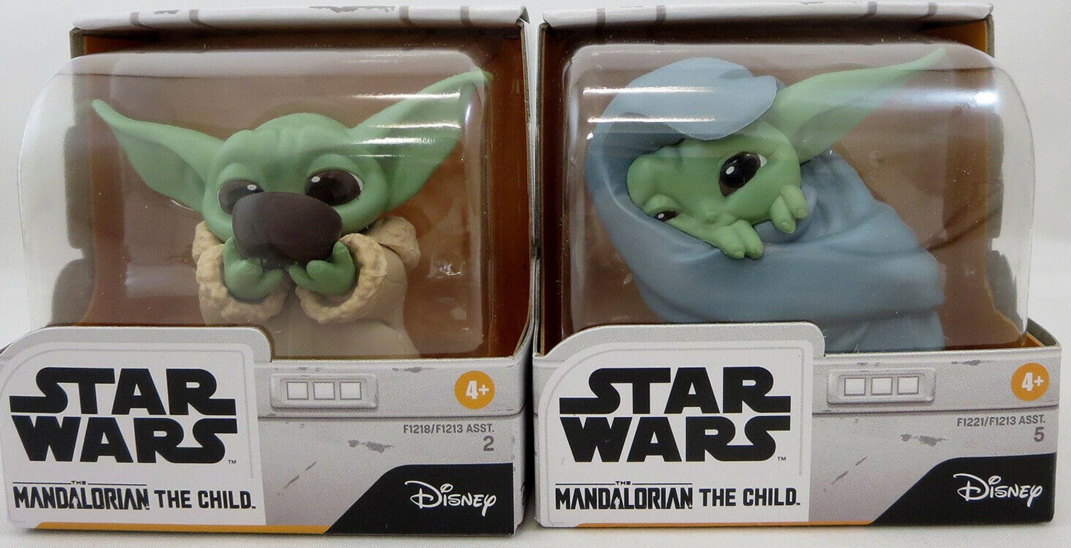 Star Wars Mandalorian The Child Bounty Collection Sipping Soup Baby Yoda Figure 