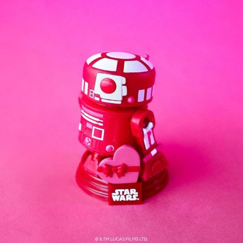 Figurine Funko Pop! - Star Wars - Valentines S2 Mando Avec Grogu