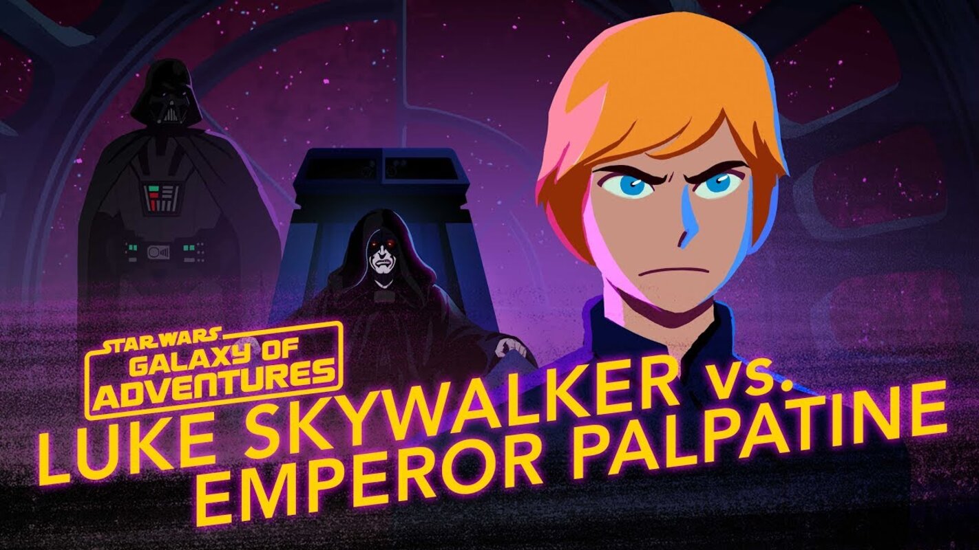 Star Wars: Galaxy Of Adventures - Luke Skywalker Vs Imperial Walkers