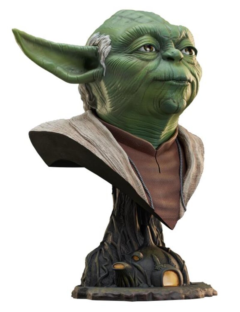 Star Wars: Return of the Jedi Legends in 3D Yoda 1/2 Scale Limited