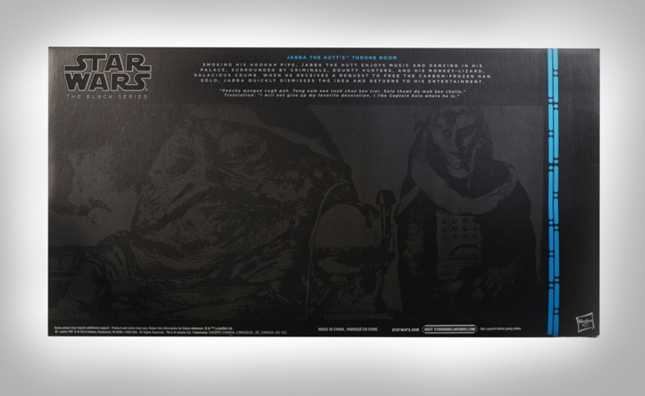 Star Wars Jabba the Hutt & Crumb 2014 Comic Con SDCC Exclusive No Salacious 