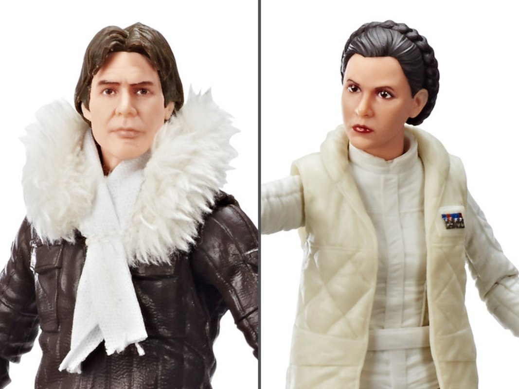 Star Wars The Black Series Hoth 2 Pack Han & Leia Convention Excl NEW 