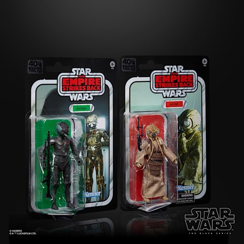Star Wars The Black Series 4-LOM and Zuckuss Toys The Empire Strikes Back 2 Pack 
