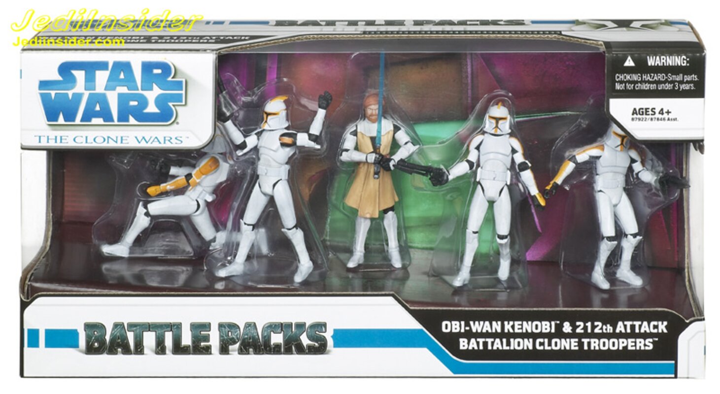 Target Exclusive Obi-Wan Kenobi & 212th Attack Battalion Clone