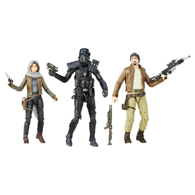 Star Wars The Black Series Target Exclusive 3 pack 6" Cassian Action Figure 