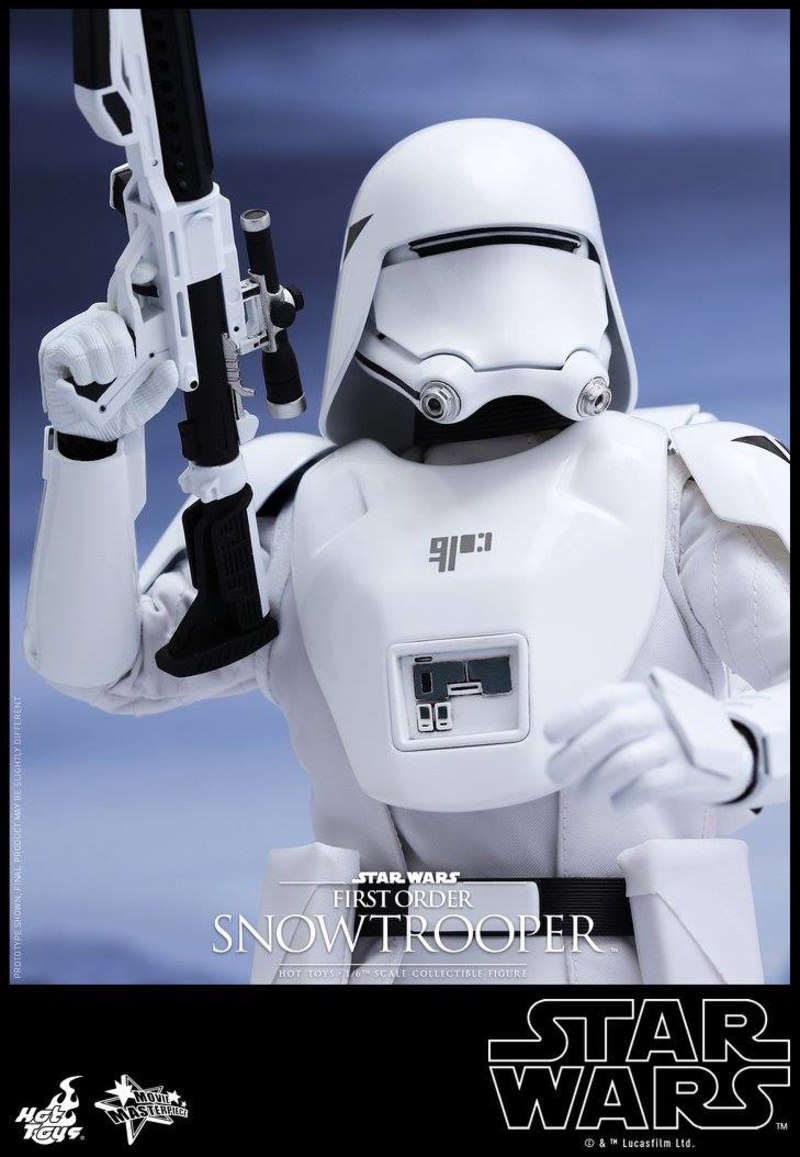 Stormtrooper blaster rifle Star Wars 6" first order PROTOTYPE Snowtrooper 