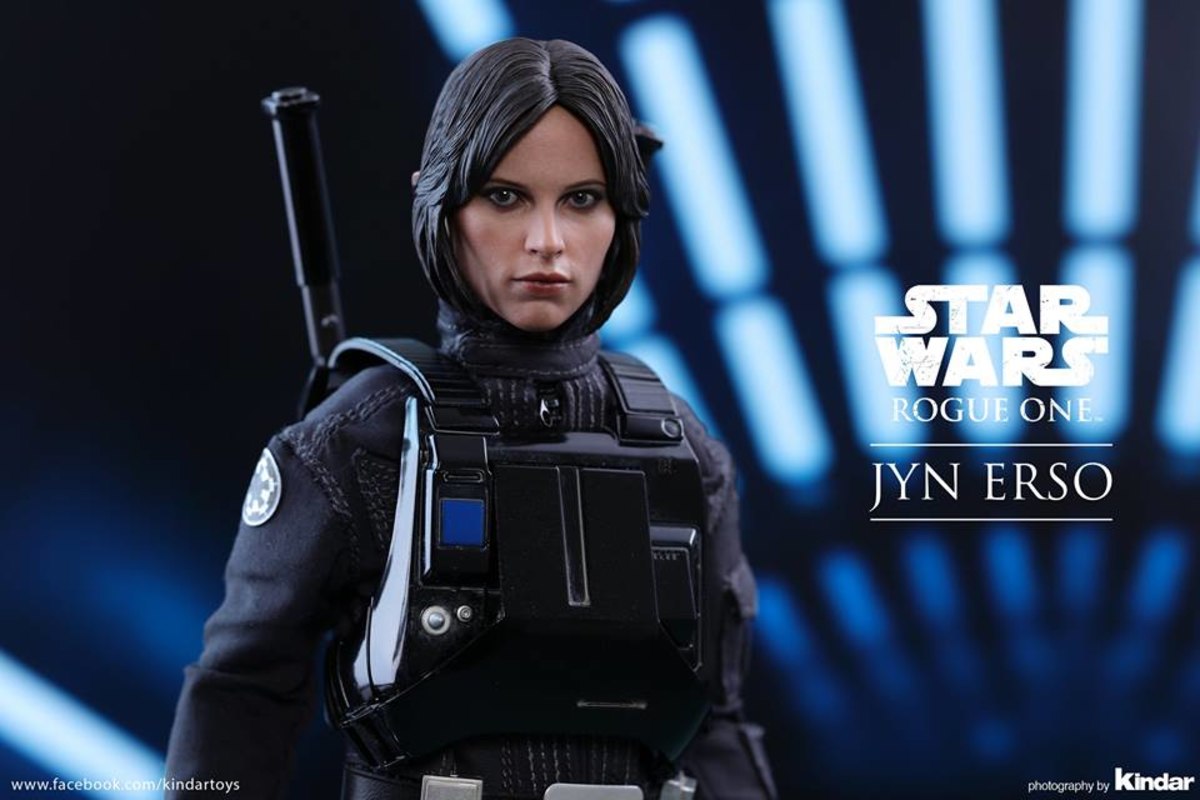 #HotToys #StarWars: #RogueOne 1/6 Scale #JynErso (Imperial Disguise) .