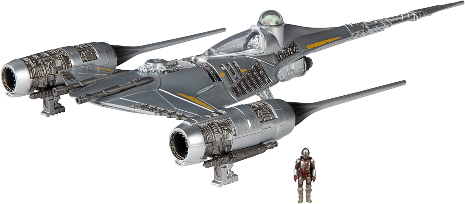 Star Wars Micro Galaxy Squadron The Mandalorian's N-1 Starfighter - 5 ...