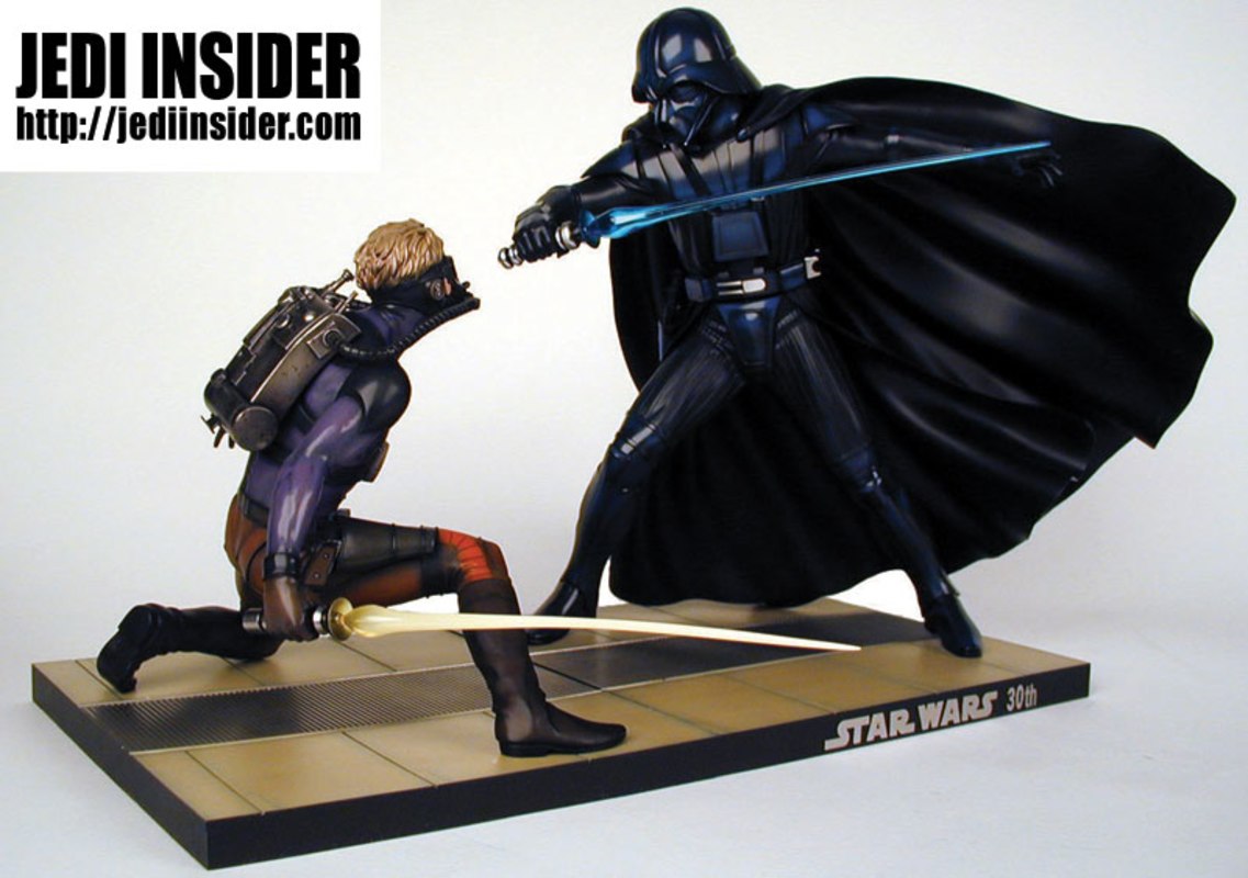 Kotobukiya Luke Skywalker Vs. Darth Vader: Ralph McQuarrie Version