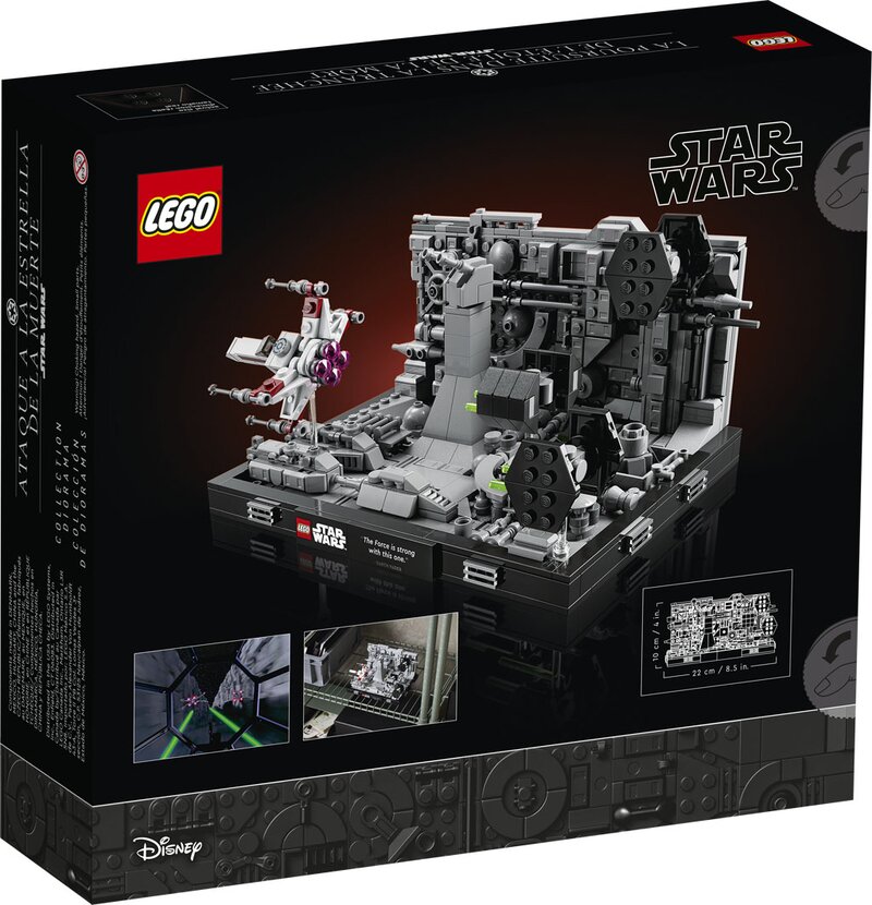 Lego 75339 Star Wars Death Star Trash Compactor Diorama