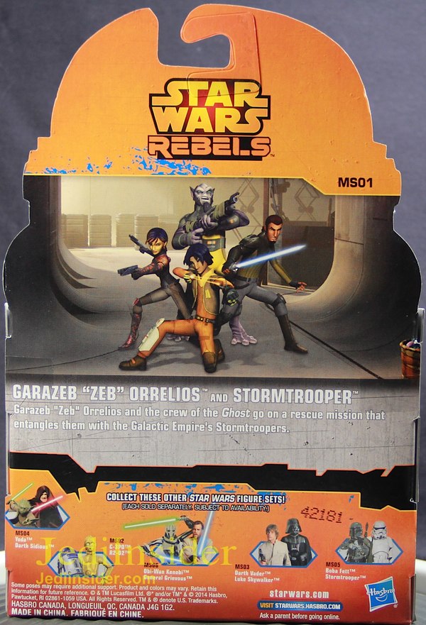 Star Wars Rebels Hasbro AT-DP & Basic Figures Video Review