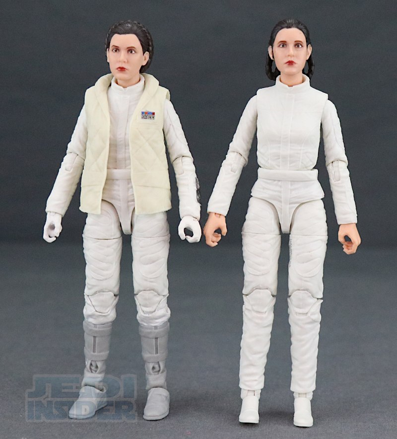 star wars black series exclusive han solo and princess leia on hoth