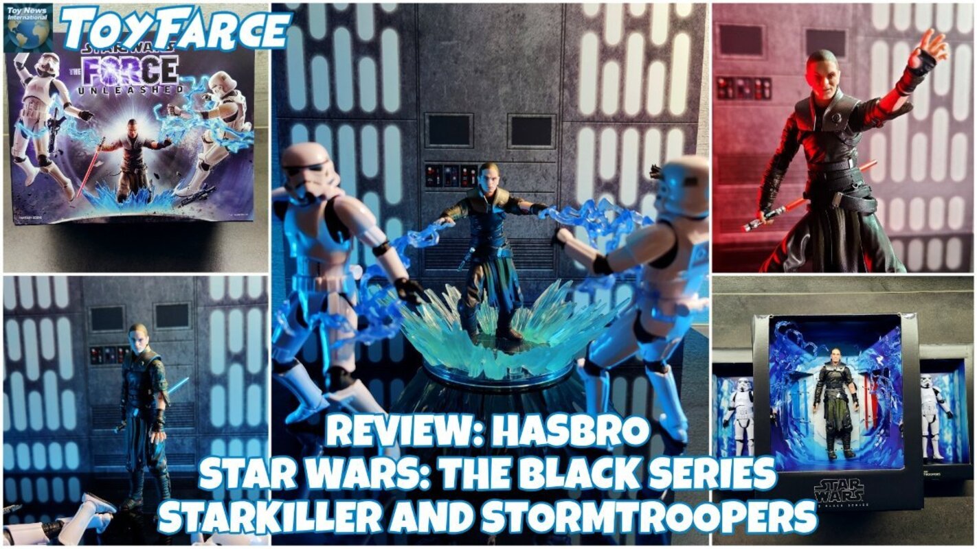 Star Wars The Black Series: Set Starkiller Y Troopers The Force Unleas —  Distrito Max