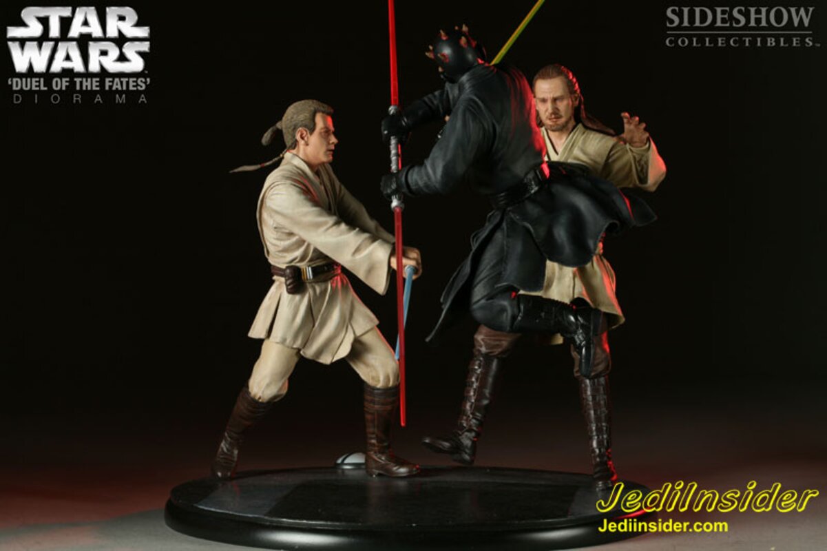 sideshow star wars duel of the fate statue
