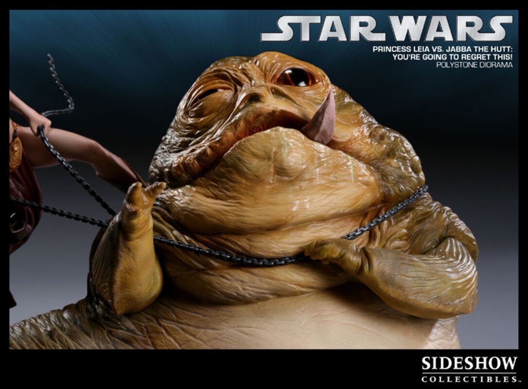 You're Going to Regret This' - Princess Leia vs Jabba the Hutt Po...