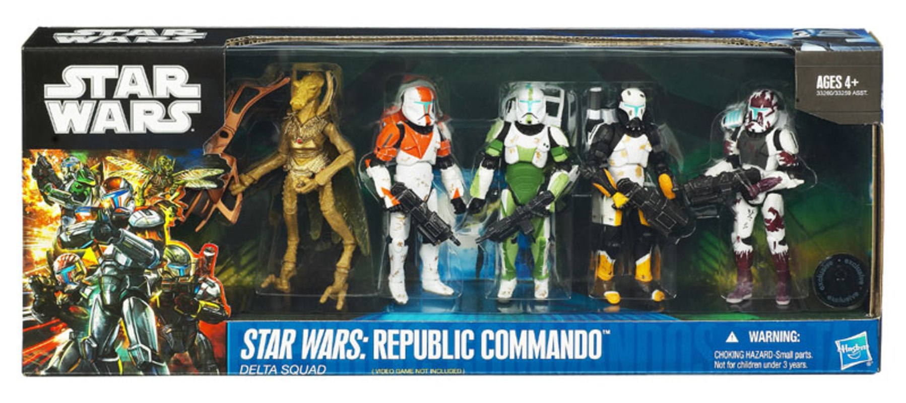 republic commando action figures