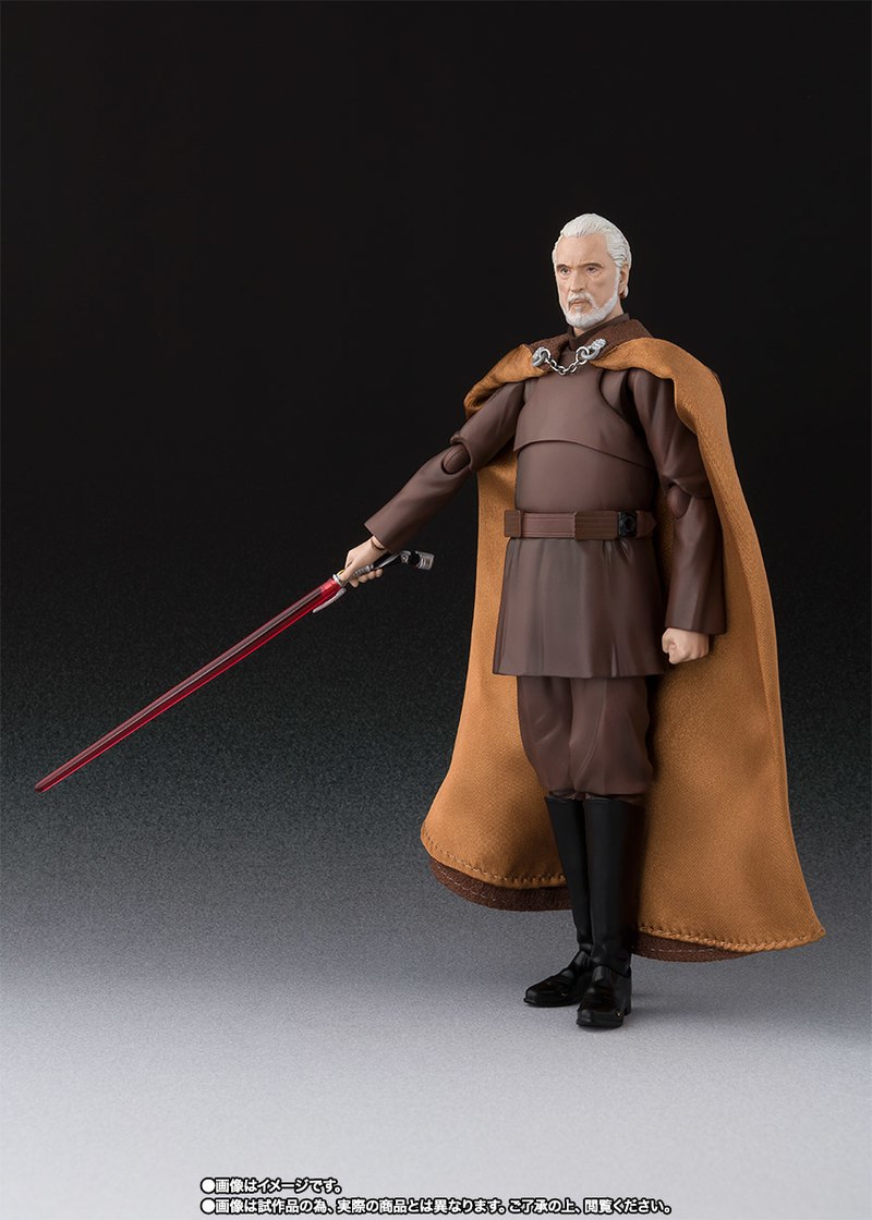 S.H. Figuarts Revenge Of The Sith Count Dooku Figure Images & Info.