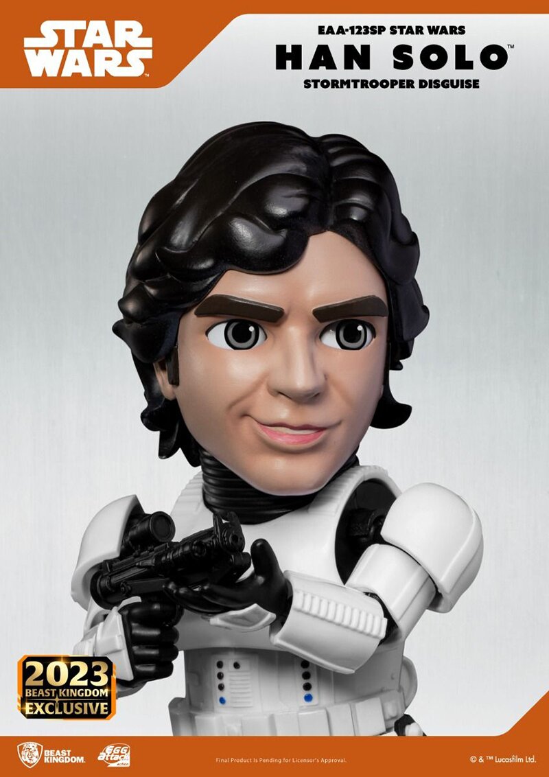 SDCC 2023 Star Wars Luke Skywalker & Han Solo (Stormtrooper