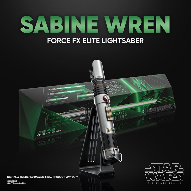 Réplique Sabre Laser Sabine Wren Force FX Elite