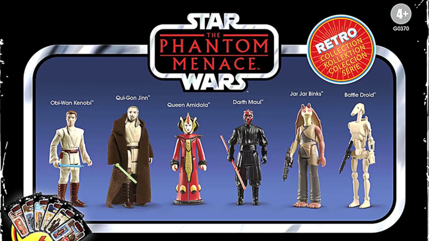 Hasbro Phantom Menace 25th Anniversary Figures: Padme, Anakin