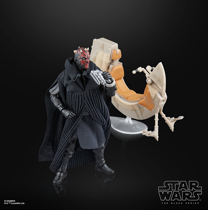 Hasbro SDCC 2024 Star Wars Black Series Darth Maul with Sith Speeder?!?