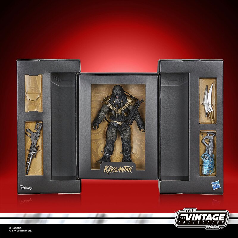 Hasbro Star Wars The Vintage Collection Black Krrsantan (Book of Boba