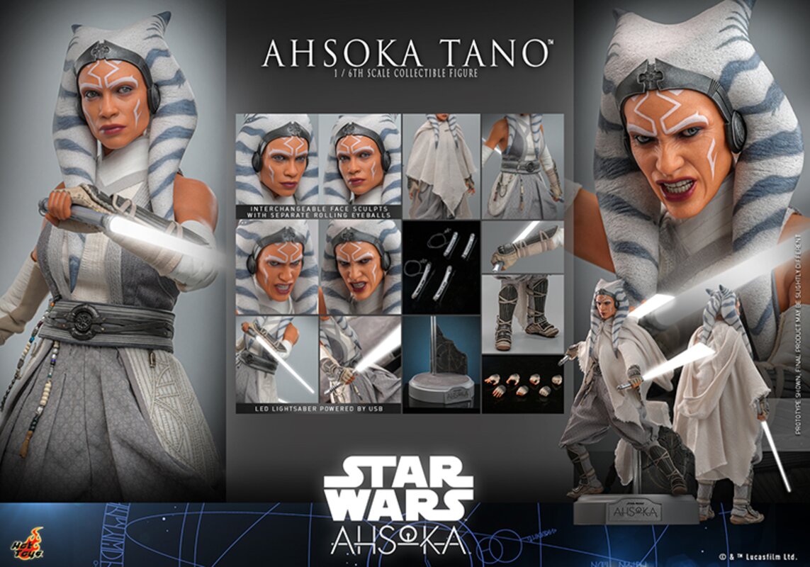 Ahsoka Tano 1:6 Scale Clone Wars Hot Toys – Stage Nine